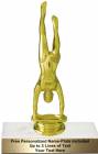 6 1/4" Female Gymnast Trophy Kit