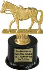 5 3/4" Western Horse Trophy Kit with Pedestal Base