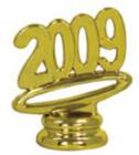 2" 2009 Year Date Trophy Trim Piece