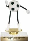 5 3/4" Trophy Dude Bendable Soccer Trophy Kit