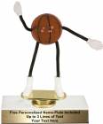 5 3/4" Trophy Dude Bendable Basketball Trophy Kit