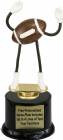 7" Trophy Dude Bendable Football Trophy Kit with Pedestal Base