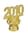 2" 2010 Year Date Trophy Trim Piece