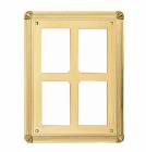 5" x 7" Gold Plastic Plaque Frame