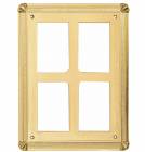 7" x 10" Gold Plastic Plaque Frame