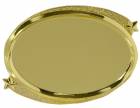 2 1/2" x 3 1/2" Oval Plaque Mount with 2" x 3" Insert Holder