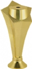 Gold 6" Star Column Trophy Riser