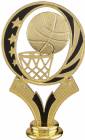 Gold 5" Basketball MidNite Star Trophy Figure