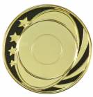 3" Gold / Black MidNite Star Plaque Mount with 2" Insert Holder