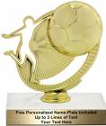 5 3/4" Soccer Silhouette Trophy Kit