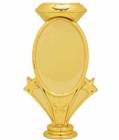 5 1/2" Vertical Riser with 2" x 3" Oval Insert Holder