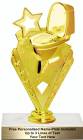 6 3/4" Toilet Bowl Action Trophy Kit