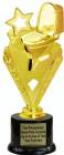 8" Toilet Bowl Action Trophy Kit with Pedestal Base