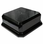 Black Royal Piano Finish Trophy Base 2 1/2" H x 8" W