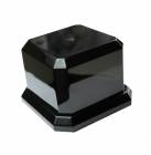 Black Royal Piano Finish Trophy Base 3 1/2" H x 5" W