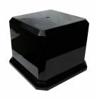 Black Royal Piano Finish Trophy Base 5 1/2" H x 7" W