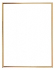 Gold 8 1/2" x 11" Self-Adhesive Slide In Photo Holder Frame