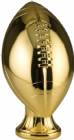 5 3/4" Gold Metalized Football Resin