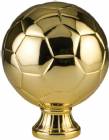 5 1/2" Gold Metallized Soccer Ball Resin