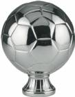 5 1/2" Silver Metallized Soccer Ball Resin