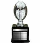 17 1/2" Silver Fantasy Football Trophy - The Vinchenzo Nero