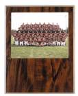 11 1/2" x 15" Cherry Finish Photo Holder Plaque Blank - Made in USA