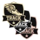 2 1/2" Track Shield Series Award Medal