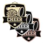 2 1/2" Cheer Shield Series Award Medal