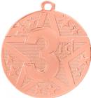 2" Bronze 3rd Place StarBurst Series Medal