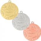 2" Honor Roll StarBurst Series Medal