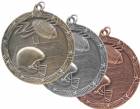 Shooting Star 2 1/2" Football Award Medal