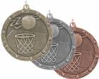 Shooting Star 2 1/2" Basketball Award Medal