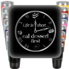 Life is Short - Eat Dessert First Engraved Tumbler