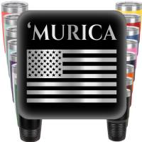 Murica Engraved Tumbler