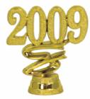 2" 2009 Year Date Trophy Trim Piece
