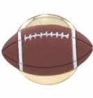 2" Color Self-Adhesive Football Plastic Relief Insert