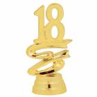 2" -  "18" Year Date Trophy Trim Piece