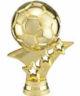 2 3/4" Gold Soccer 3-Star Trophy Trim Piece