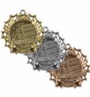 Ten Star Series Math Award Medal