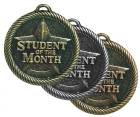 2" Student of the Month Value Series Award Medal