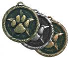 2" Paw Print Value Series Award Medal