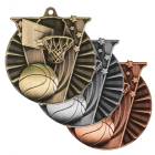 2" Basketball Victory Series Award Medal