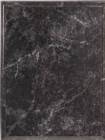 10 1/2" x 13" Black Marble Finish Value Series Plaque Blank