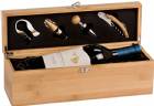 Bamboo Single Wine Box with Tools