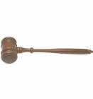 10" Genuine Walnut Gavel