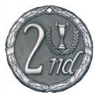 2" 2nd Place XR Series Award Medal