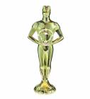 5 1/4" Metal Achievement Male Gold Trophy Figure